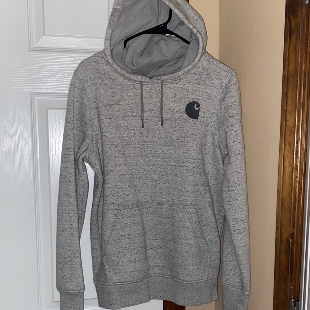 Carhartt Heather Gray Pullover Hoodie